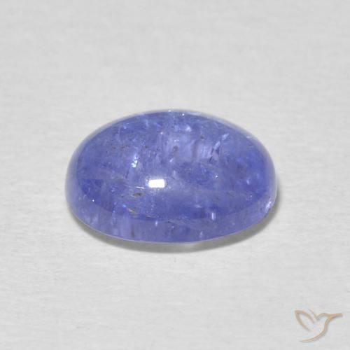 9,17 ctw natürlicher Baby blau Tansanit, Oval, Transparent