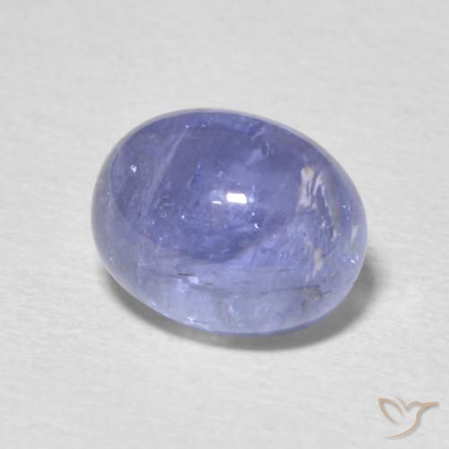 9,17 ctw natürlicher hellviolett-blau Tansanit, Oval, Transparent