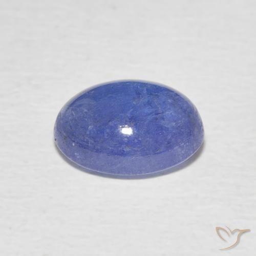 9,17 ctw natürlicher tiefblau Tansanit, Oval, Lichtdurchlässig