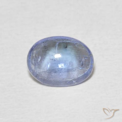 1.52ct Natürlicher hellblau Tansanit, Oval, Transparent