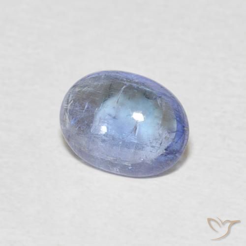 9,17 ctw natürlicher hellblau Tansanit, Oval, Transparent