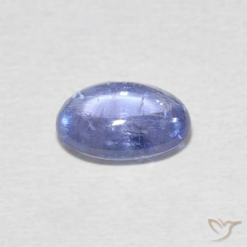 9,17 ctw natürlicher hellblau Tansanit, Oval, Transparent