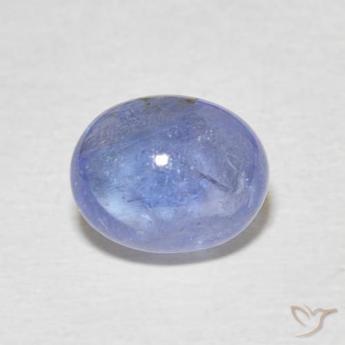 2.45ct Natürlicher hellblau Tansanit, Oval, Transparent