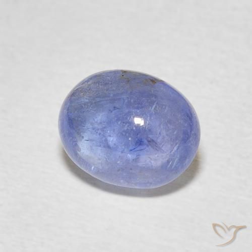 9,17 ctw natürlicher hellblau Tansanit, Oval, Transparent