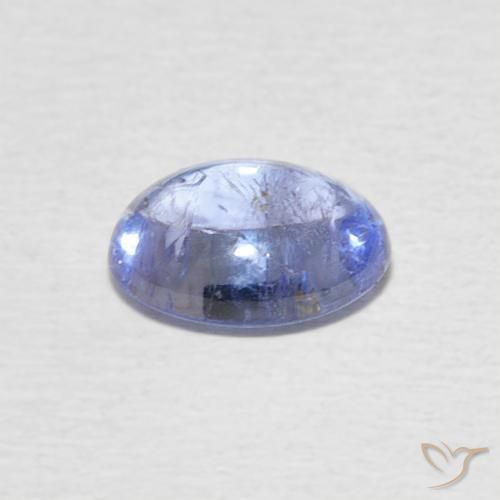 9,17 ctw natürlicher Baby blau Tansanit, Oval, Transparent