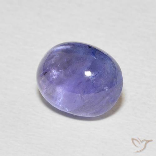 9,17 ctw natürlicher Intensives Violettblau Tansanit, Oval, Transparent