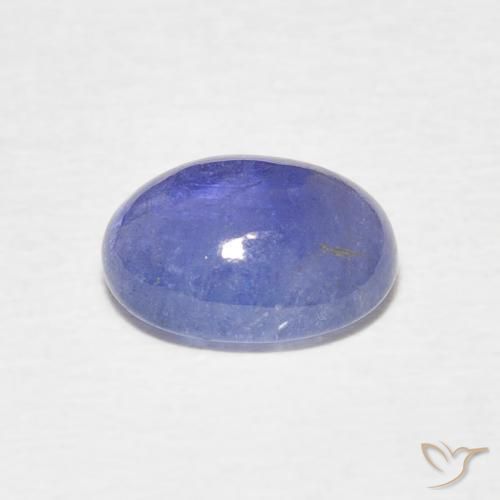 9,17 ctw natürlicher Intensives Violettblau Tansanit, Oval, Lichtdurchlässig