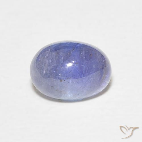 1.83ct Natürlicher Intensives Violettblau Tansanit, Oval, Lichtdurchlässig