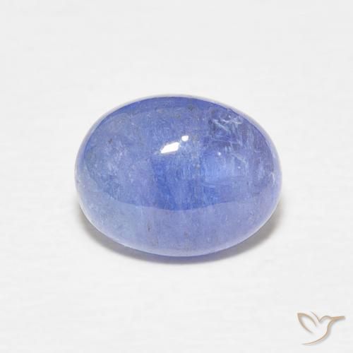 2.36ct Natürlicher tiefblau Tansanit, Oval, Lichtdurchlässig