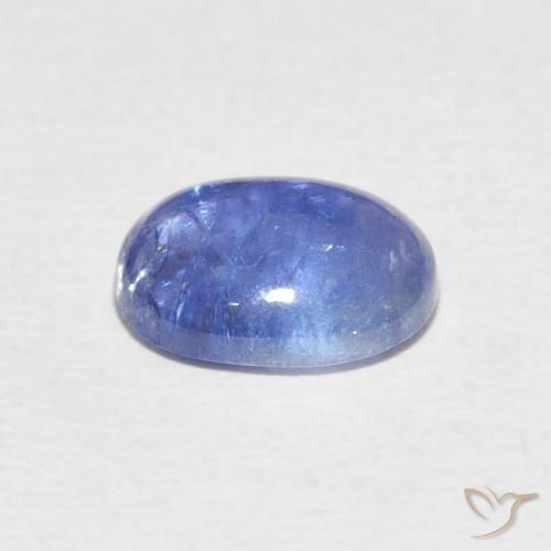 9,17 ctw natürlicher Intensives Violettblau Tansanit, Oval, Transparent