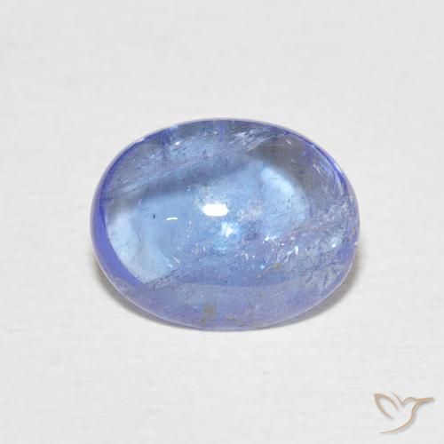 2.87ct Natürlicher hellviolett-blau Tansanit, Oval, Transparent