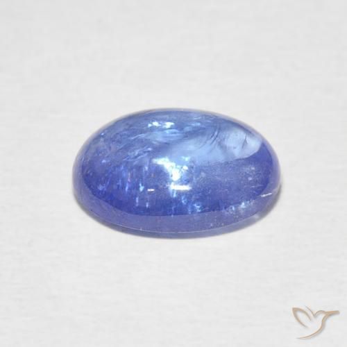 9,17 ctw natürlicher hellviolett-blau Tansanit, Oval, Transparent