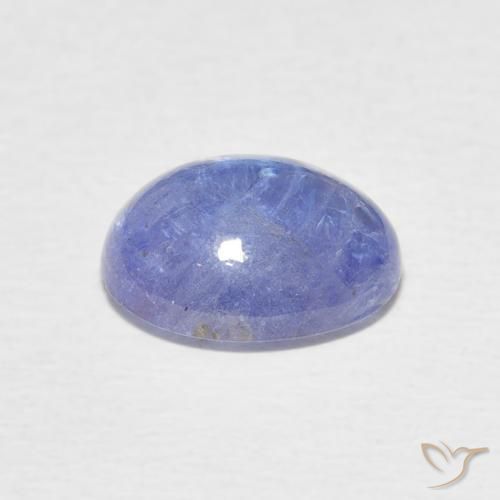 9,17 ctw natürlicher tiefblau Tansanit, Oval, Transparent