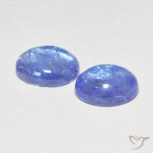 6.68 ct natürliche hellblau Tansanit-Edelsteine, Oval, Transparent