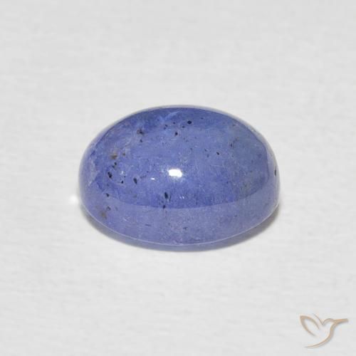 9,17 ctw natürlicher Intensives Violettblau Tansanit, Oval, Lichtdurchlässig