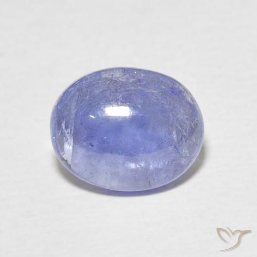 3.09ct Natürlicher Intensives Violettblau Tansanit, Oval, Transparent