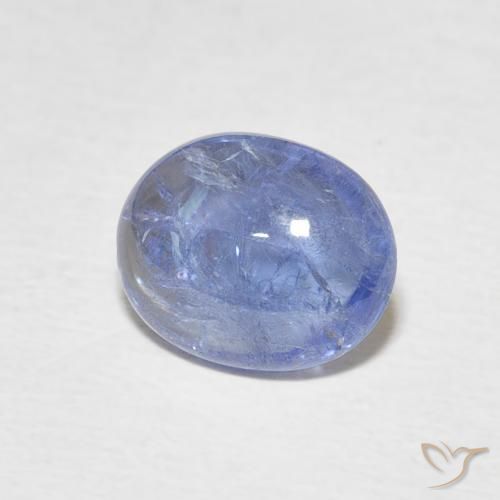 9,17 ctw natürlicher hellblau Tansanit, Oval, Transparent