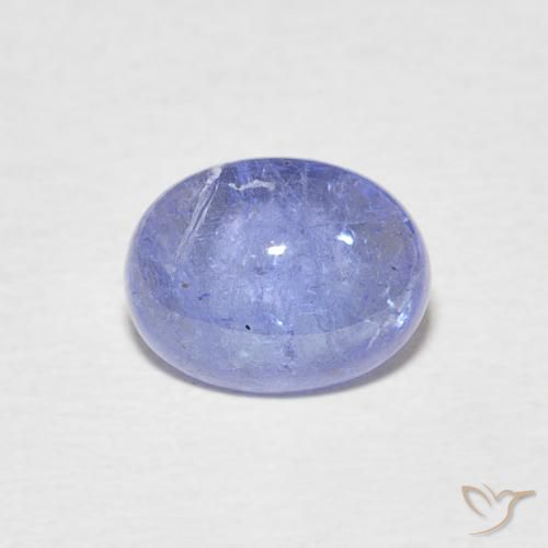 2.42ct Natürlicher hellblau Tansanit, Oval, Transparent