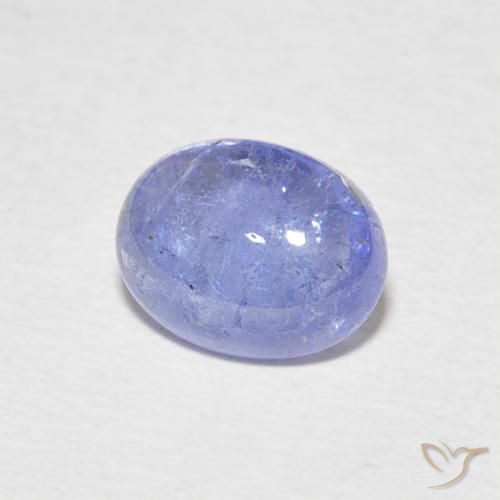 9,17 ctw natürlicher hellblau Tansanit, Oval, Transparent