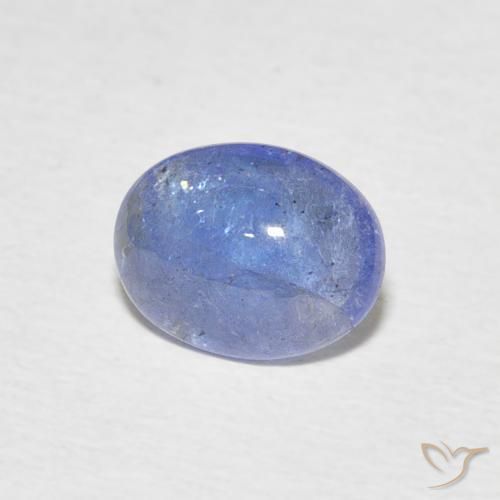 9,17 ctw natürlicher Baby blau Tansanit, Oval, Transparent