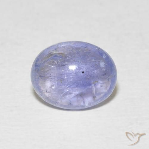 2.63ct Natürlicher Intensives Violettblau Tansanit, Oval, Transparent