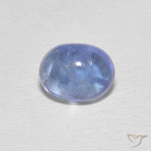 1.80ct Natürlicher hellblau Tansanit, Oval, Transparent