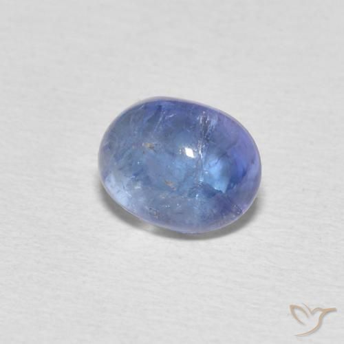 9,17 ctw natürlicher hellblau Tansanit, Oval, Transparent