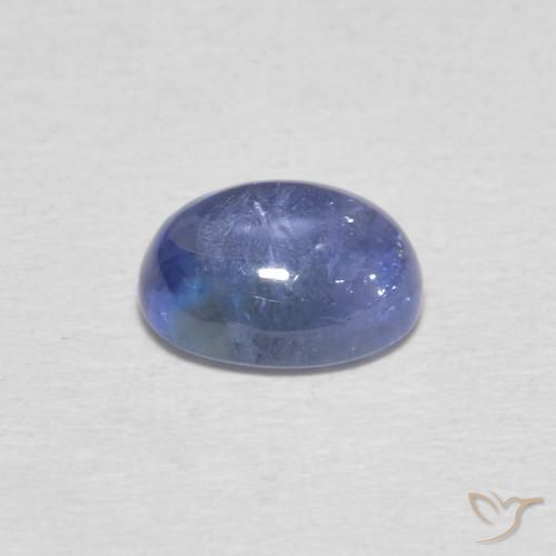 9,17 ctw natürlicher hellviolett-blau Tansanit, Oval, Transparent