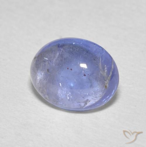 9,17 ctw natürlicher Baby blau Tansanit, Oval, Transparent