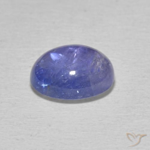 9,17 ctw natürlicher Intensives Violettblau Tansanit, Oval, Transparent