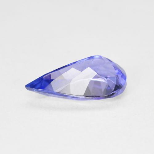 9,17 ctw natürlicher tiefviolett-blau Tansanit, Birnenform, VVS