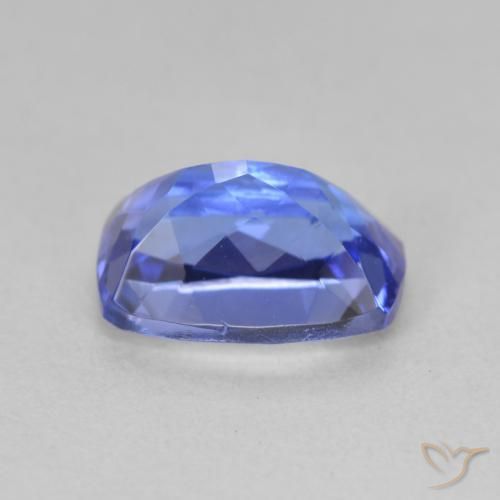 9,17 ctw natürlicher violett-blau Tansanit, Kissen, VVS