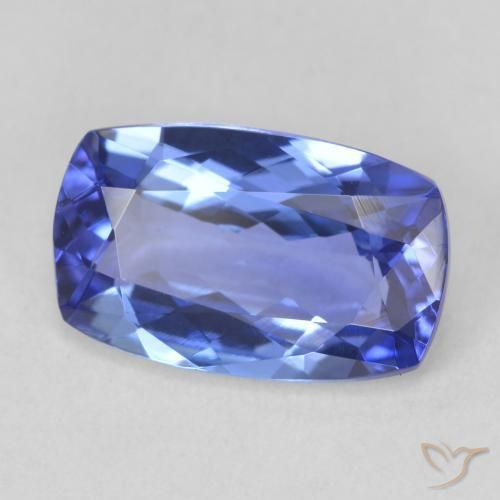 9,17 ctw natürlicher Blau Tansanit, Kissen, VVS