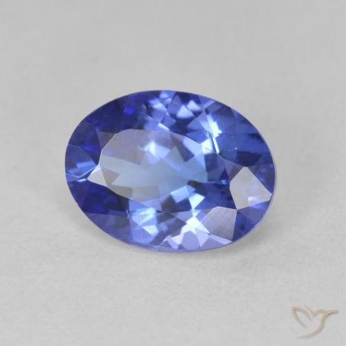 9,17 ctw natürlicher Mittleres Marineblau Tansanit, Oval, VVS