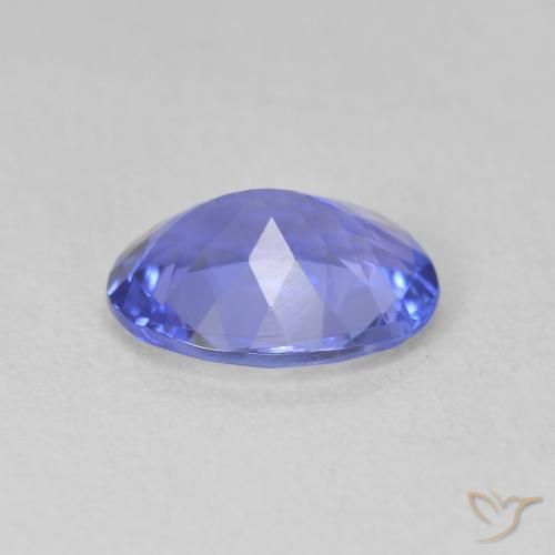 9,17 ctw natürlicher Intensives Violettblau Tansanit, Oval, VVS
