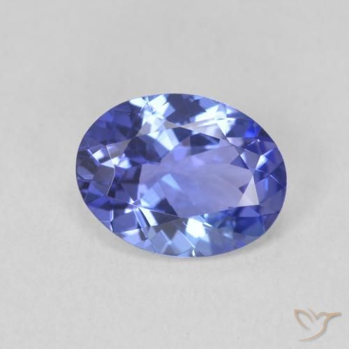 9,17 ctw natürlicher Blau Tansanit, Oval, VVS