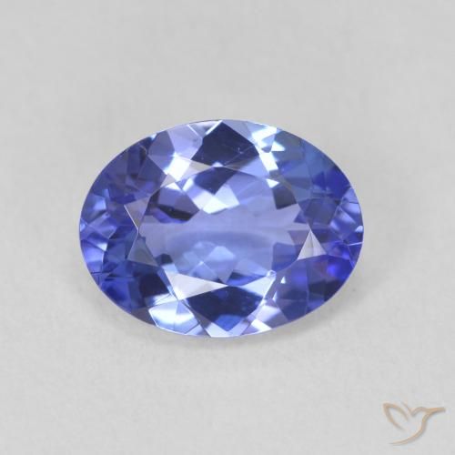 1.88ct Natürlicher Blau Tansanit, Oval, VVS
