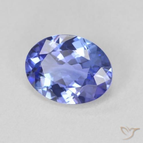 9,17 ctw natürlicher Blau Tansanit, Oval, VVS