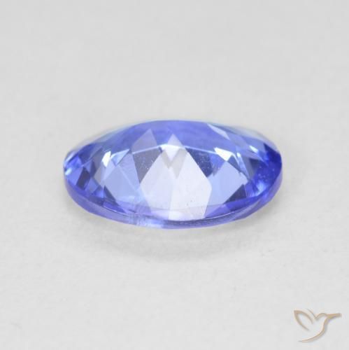 9,17 ctw natürlicher tiefviolett-blau Tansanit, Oval, VVS
