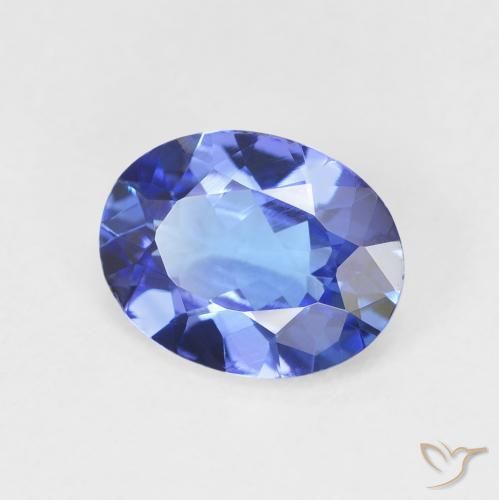 9,17 ctw natürlicher Mittleres Marineblau Tansanit, Oval, VVS