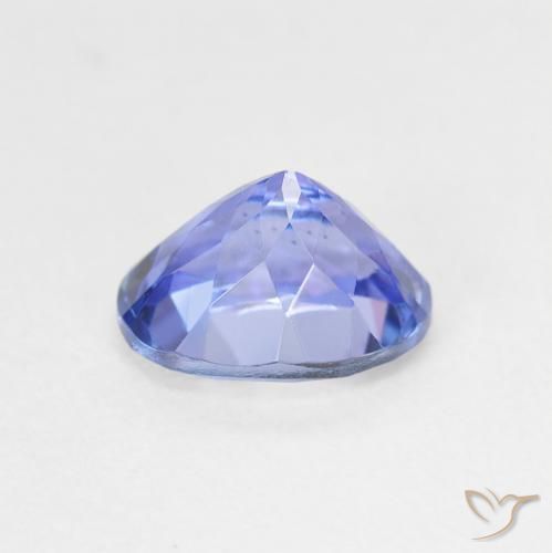 9,17 ctw natürlicher tiefviolett-blau Tansanit, Oval, VVS