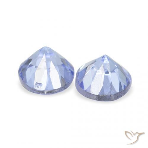 0.30 ct natürliche hellblau Tansanit-Edelsteine, Runden, VS