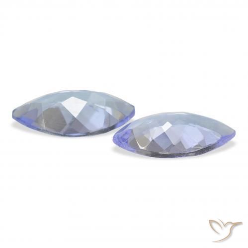 0.70 ct natürliche Pastellblau Tansanit-Edelsteine, Marquise, VS