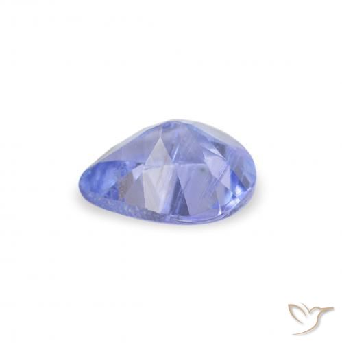 9,17 ctw natürlicher Pastellblau Tansanit, Birnenform, VS