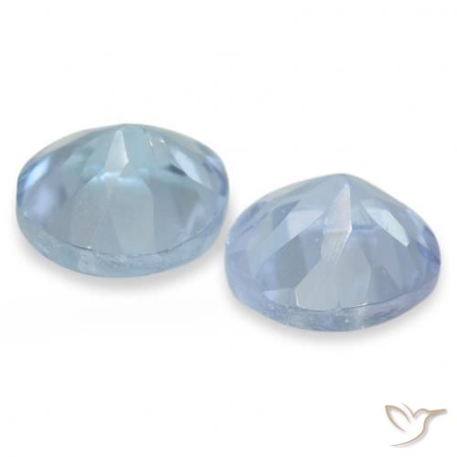 0.29 ct natürliche Bläulich-weiß Tansanit-Edelsteine, Runden, VS