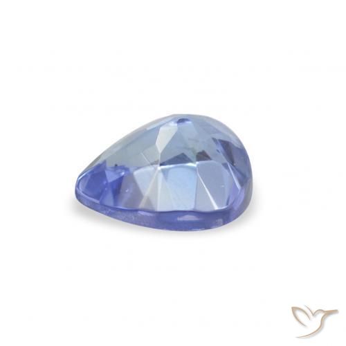 9,17 ctw natürlicher Pastellblau Tansanit, Birnenform, VS