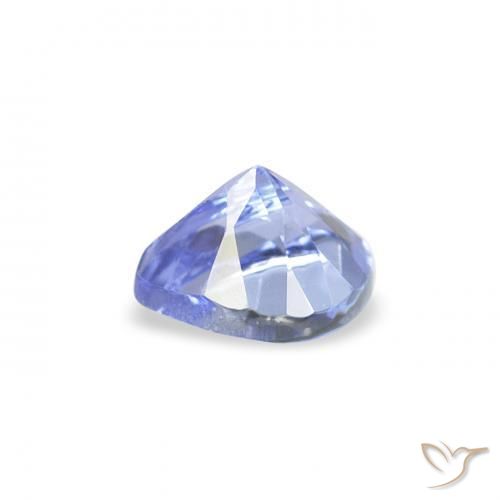9,17 ctw natürlicher Pastellblau Tansanit, Birnenform, VS