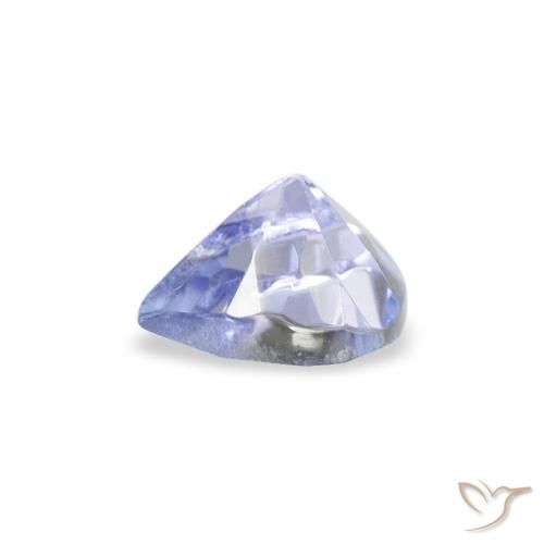 9,17 ctw natürlicher Pastellblau Tansanit, Birnenform, VS