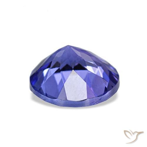 1,32 ctw natürlicher blauer Tansanit, Rundschliff, VVS-VS