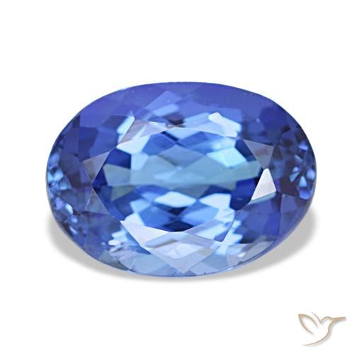2.21ct Blauer Tansanit, Oval, VVS-VS